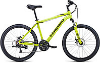 Горный велосипед хардтейл Forward HARDI 26 2.0 D FR (18 quot; рост) ярко-желтый/черный 2023 год
