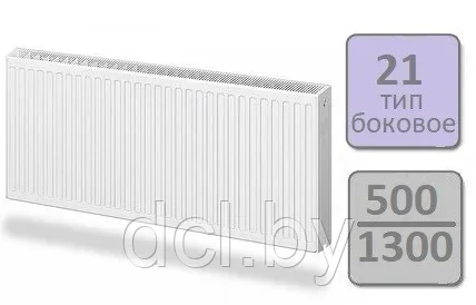 Стальной панельный радиатор Lemax Compact тип 21-500 1300
