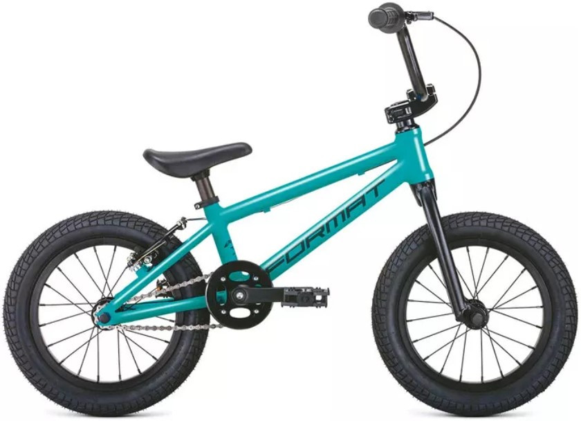 Детские велосипеды Format Kids BMX 14 (зеленый, 2021) RBKM1K3B1002
