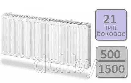 Стальной панельный радиатор Lemax Compact тип 21-500 1500
