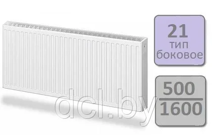 Стальной панельный радиатор Lemax Compact тип 21-500 1600