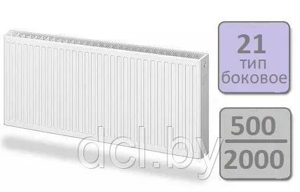 Стальной панельный радиатор Lemax Compact тип 21-500 2000