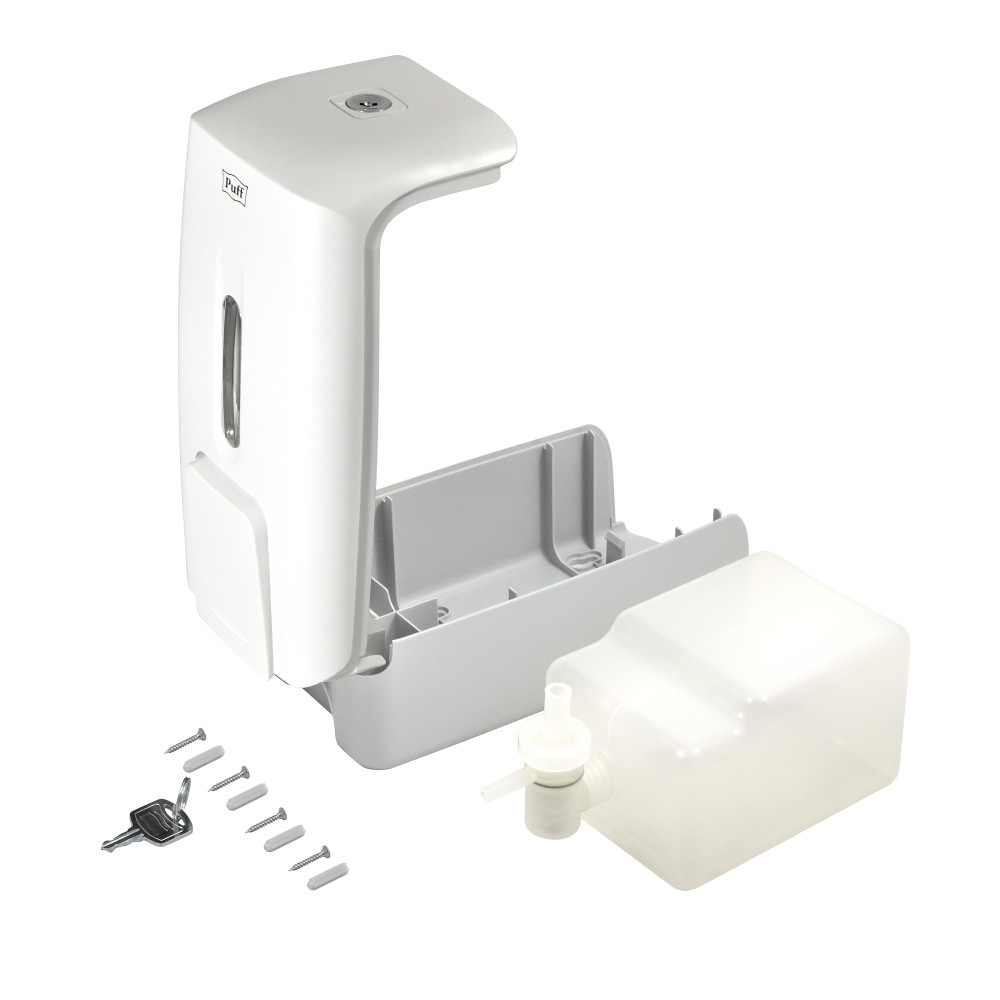Дозатор для жидкого мыла пластиковый Puff-8120 (800 мл) - фото 9 - id-p219508780