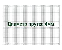 Секция забора 3Д, серия "Город Усиленный", 1730мм*2500мм (В*Д)