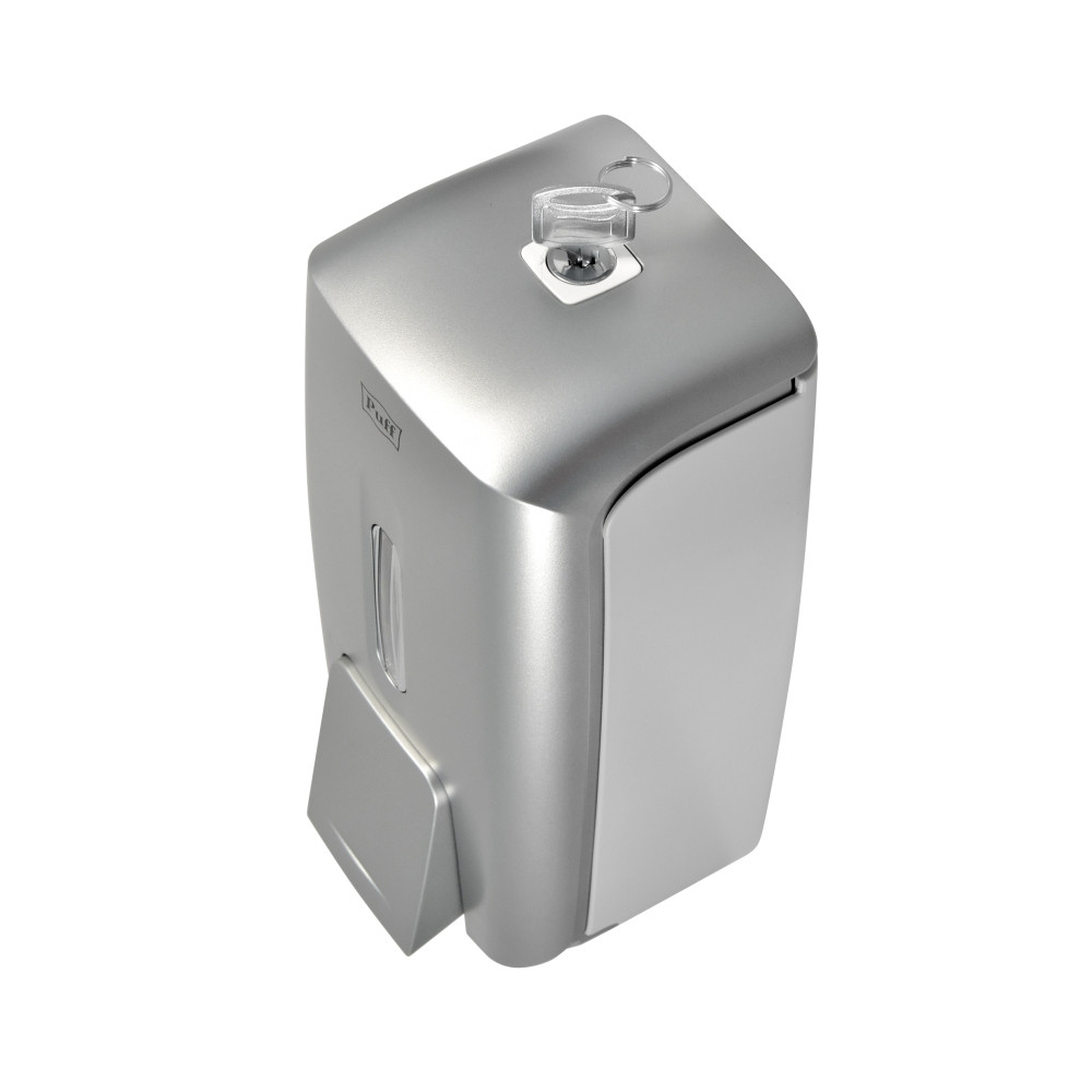 Дозатор для жидкого мыла пластиковый Puff-8120S (800 мл) - фото 6 - id-p219509171