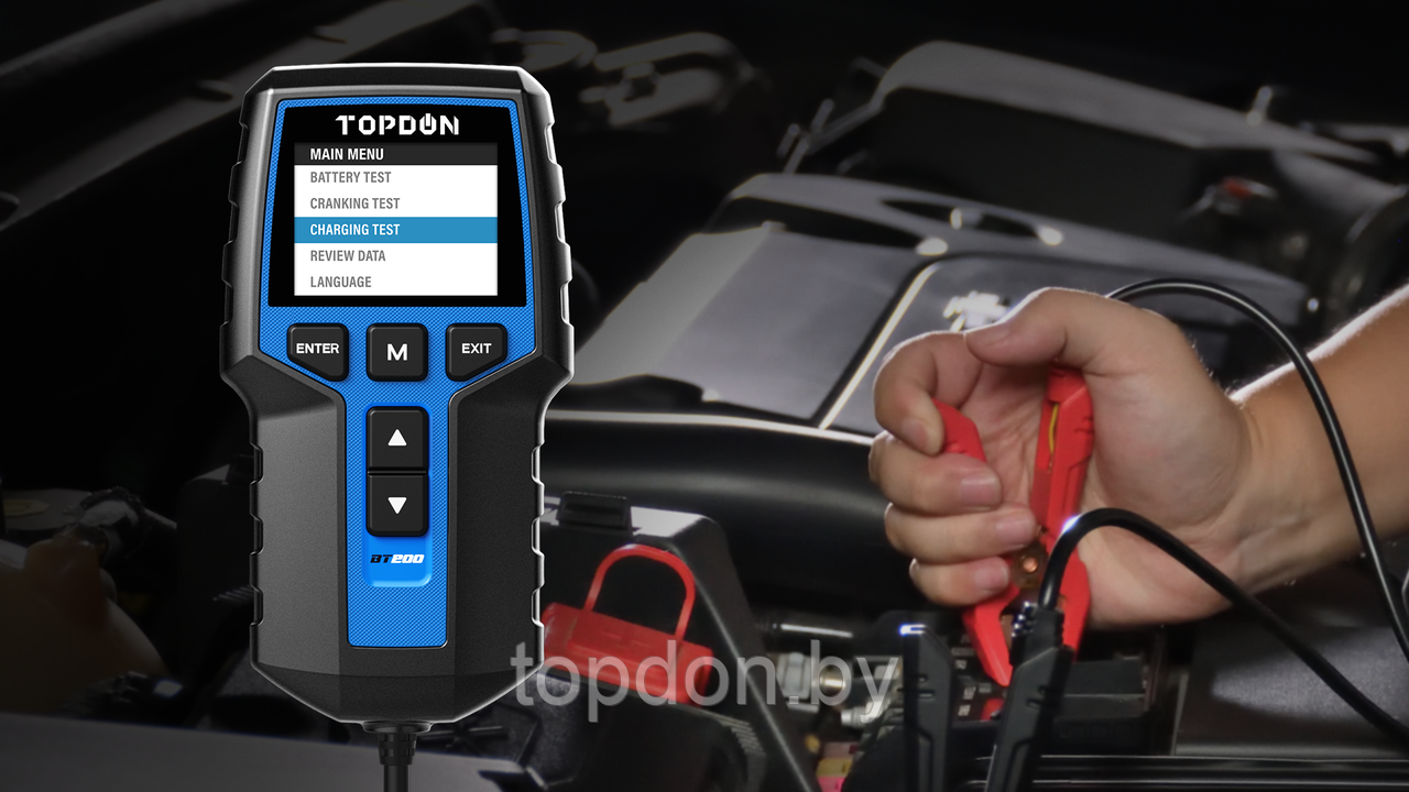 Тестер TOPDON BT200