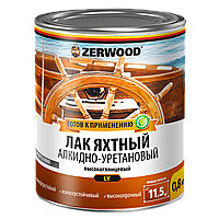 Лак яхтный ZERWOOD LYМ полуматовый акрилоуретановый 1.8