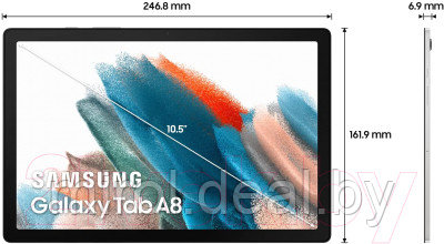 Планшет Samsung Galaxy Tab A8 SM-X205 32GB LTE / SM-X205NZS - фото 5 - id-p219509580