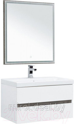 Комплект мебели для ванной Aquanet Беркли 80 / 258969 - фото 2 - id-p219509618