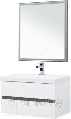 Комплект мебели для ванной Aquanet Беркли 80 / 258969 - фото 4 - id-p219509618