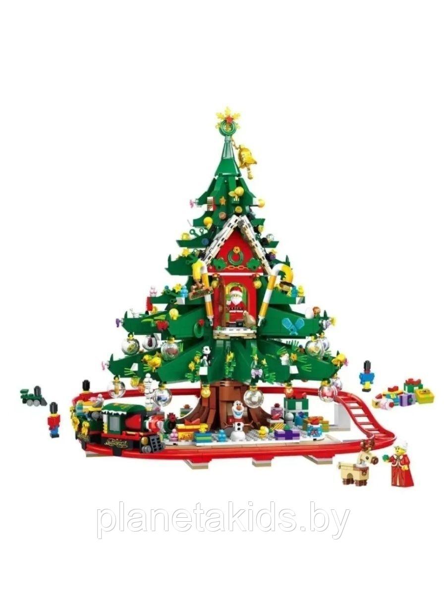 Конструктор Новый год Рождественская елка 2126 деталей 88013 Christmas (аналог LEGO Лего) - фото 5 - id-p219509837