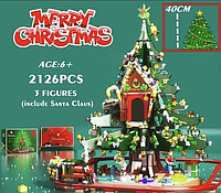 Конструктор Новый год Рождественская елка 2126 деталей 88013 Christmas (аналог LEGO Лего)