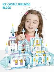 Детский конструктор для девочек Холодное сердце ледяной замок Эльзы 7459 аналог лего Lego Disney Frozen 734 д. - фото 2 - id-p219509952