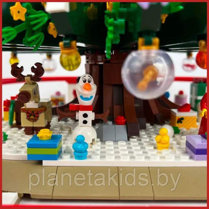Конструктор Новый год Рождественская елка 2126 деталей 88013 Christmas (аналог LEGO Лего) - фото 8 - id-p219509971