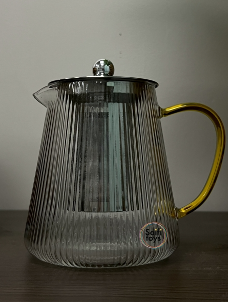Чайник стеклянный, заварочный, с ситом 450мл. - фото 4 - id-p219510057