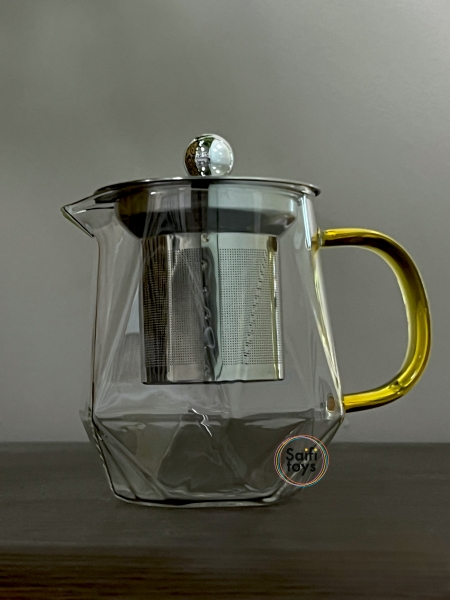 Чайник стеклянный, заварочный, с ситом 350мл. - фото 8 - id-p219510064
