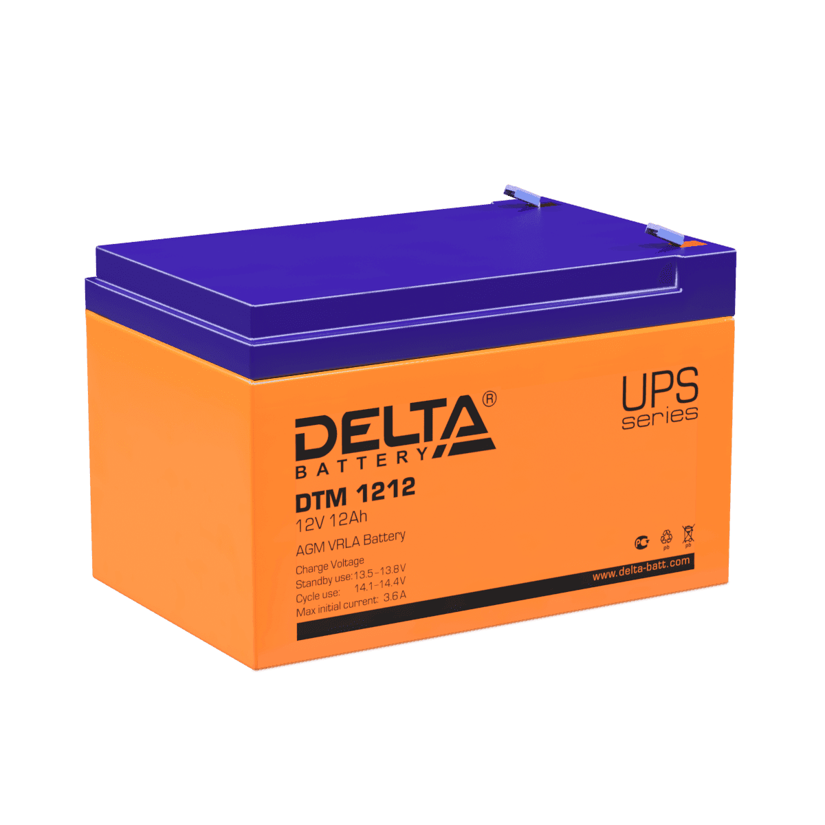 Аккумуляторы DELTA DTM - фото 3 - id-p219347364