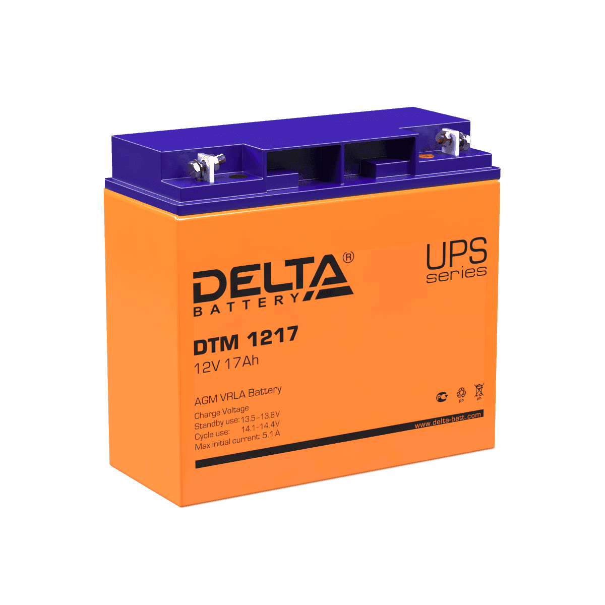 Аккумуляторы DELTA DTM - фото 5 - id-p219347363
