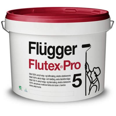 Краска Flugger Flutex Pro 5 9.1л Дания - фото 1 - id-p219514146