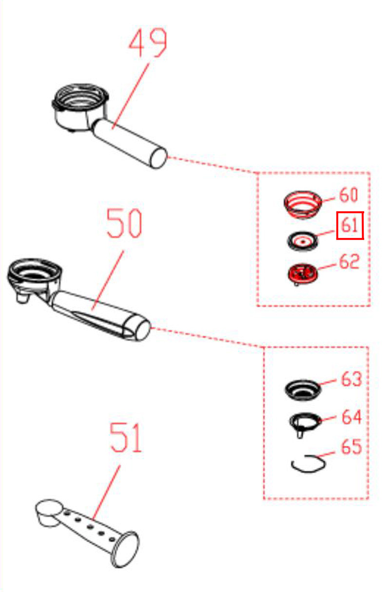 Мембрана фильтра для кофеварки DeLonghi (ДеЛонги) AT4055591400 / 4055591400 - фото 3 - id-p219512088