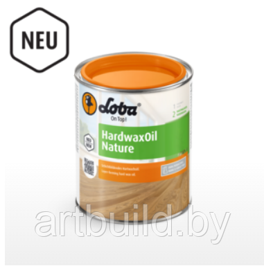 Масло для светлых пород древесины Loba HardwaxOil Nature