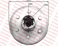 Корзина сцепления в сборе 178/186F шлиц 25 мм