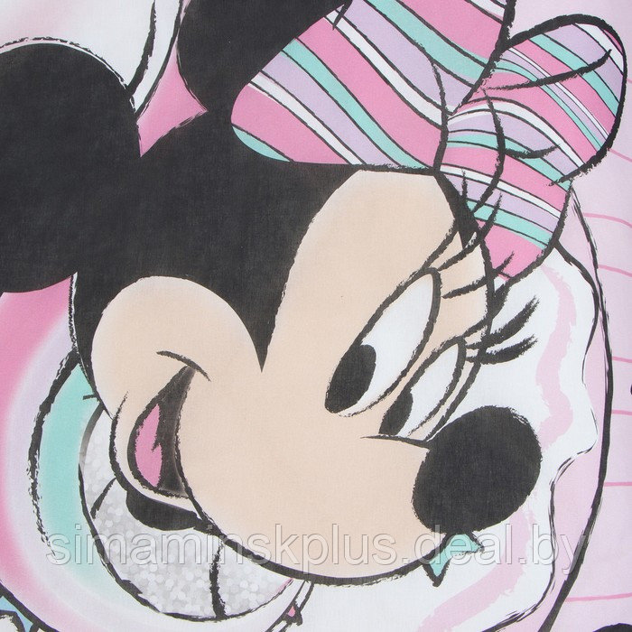 Пододеяльник "Minnie Mouse" с единорогом, 143*215 см, 100 % хлопок, поплин - фото 2 - id-p219512879