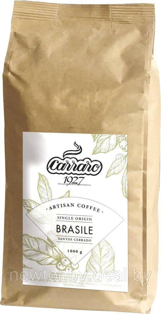 Кофе Carraro Brasile в зернах 1 кг - фото 1 - id-p219511942