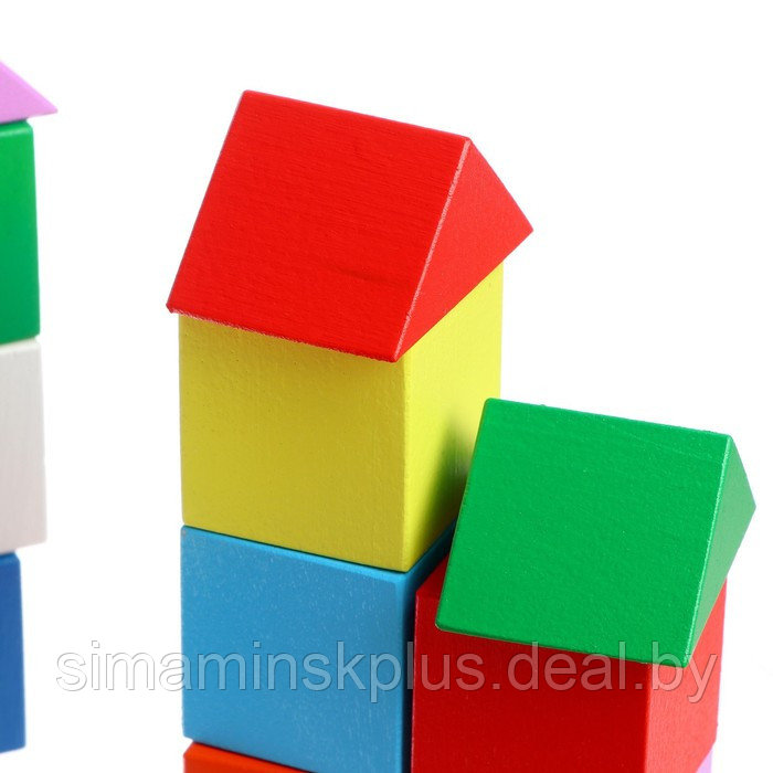 Кубики-треугольники, строительный набор - фото 3 - id-p219513030
