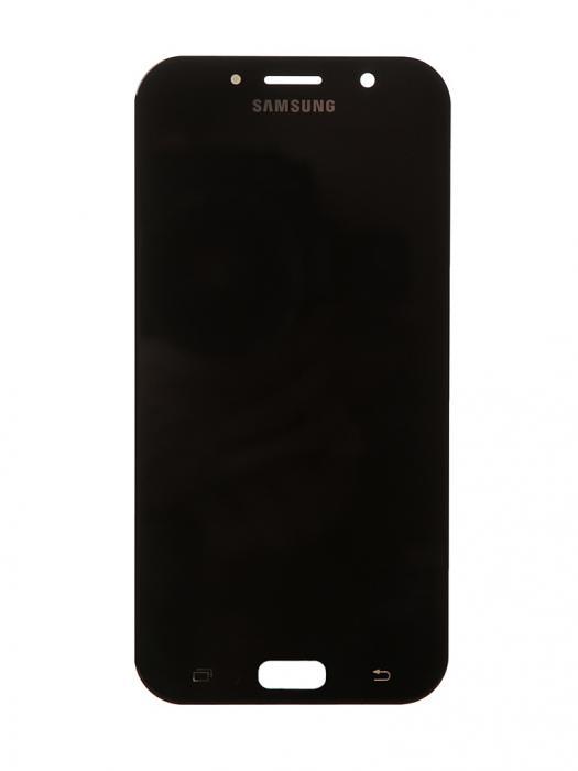 Дисплей RocknParts для Samsung Galaxy A7 SM-A720F (2017) Oled в сборе с тачскрином Black 743375