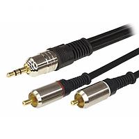 Аксессуар Rexant 3.5mm Stereo Plug - 2RCA Plug 3m 17-4224