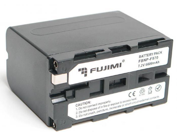 Аккумулятор Fujimi FBNP-F970 (схожий с Sony NP-F960/F970) 998 - фото 1 - id-p219215061
