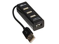 Хаб USB Ritmix CR-2402 USB 4-ports Black