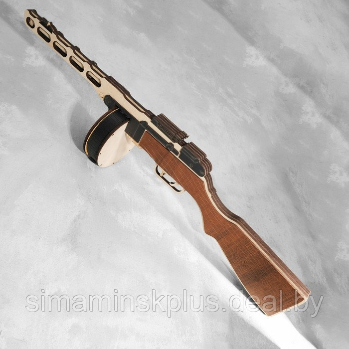 Сувенир деревянный "Пистолет-пулемет Шпагина ППШ-41" - фото 1 - id-p219513044