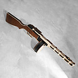 Сувенир деревянный "Пистолет-пулемет Шпагина ППШ-41", фото 2