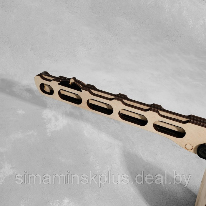Сувенир деревянный "Пистолет-пулемет Шпагина ППШ-41" - фото 3 - id-p219513044