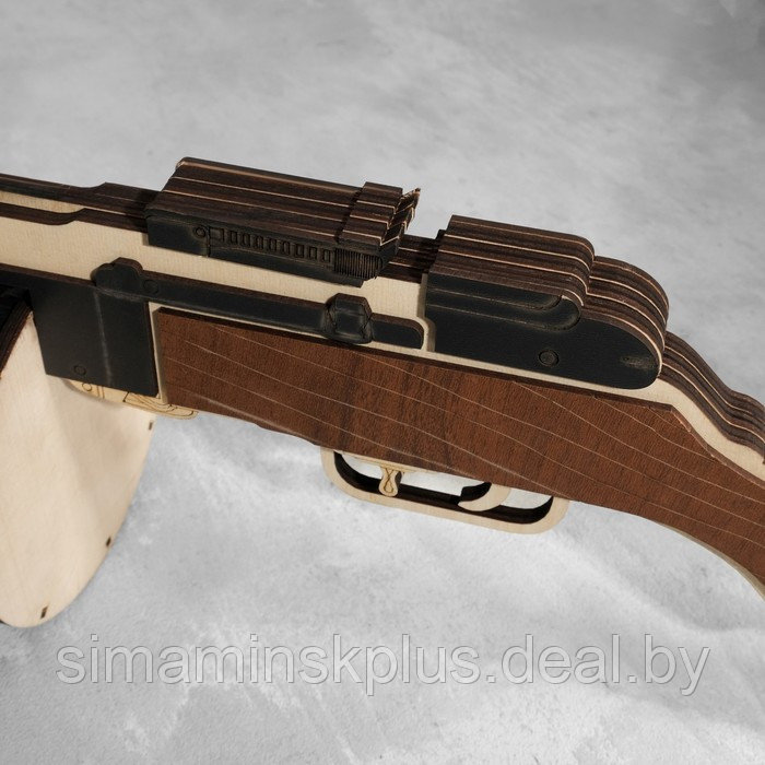 Сувенир деревянный "Пистолет-пулемет Шпагина ППШ-41" - фото 4 - id-p219513044