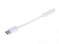 Аксессуар mObility MB Type-C Jack 3.5mm White УТ000025651