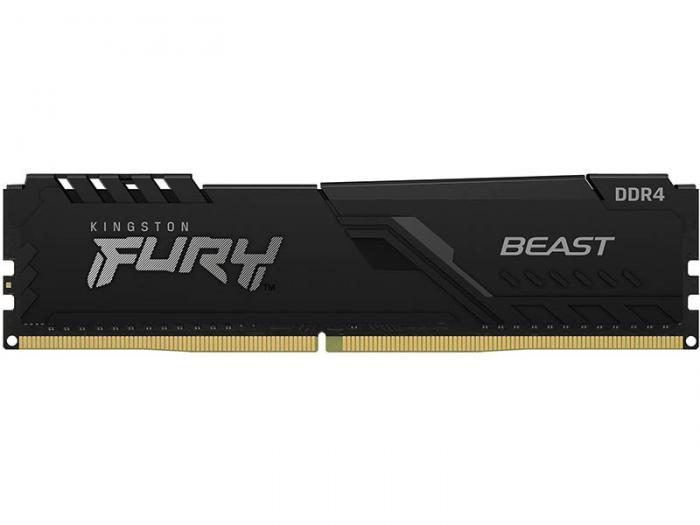 Модуль памяти Kingston Fury Black DDR4 DIMM 3600Mhz PC28800 CL18 - 16Gb KF436C18BB/16 - фото 1 - id-p219048988