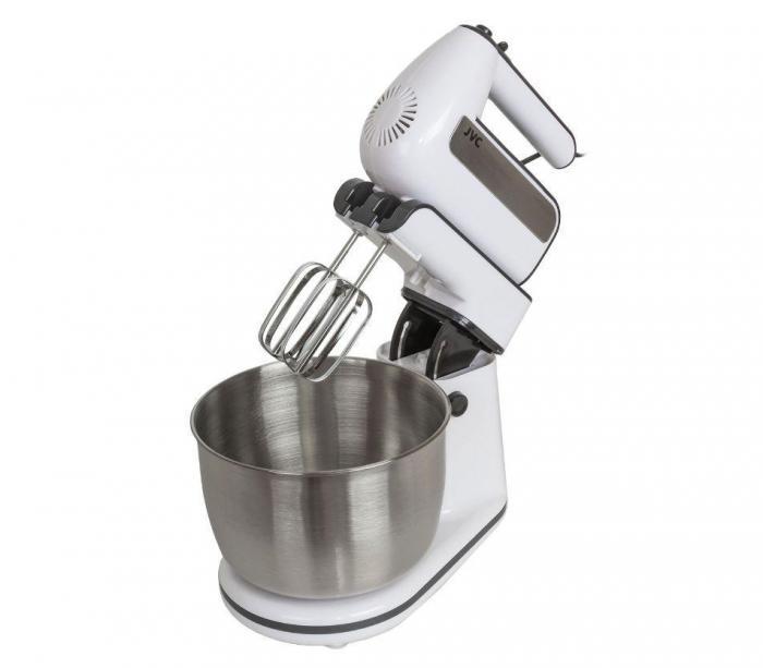 Миксер ручной электрический для кухни с венчиками и чашей для теста JVC JK-MX330 - фото 2 - id-p219070985