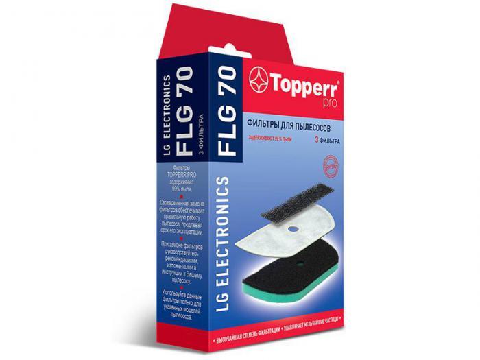 Набор фильтров Topperr FLG 70 для LG / Electronics - фото 1 - id-p219446296