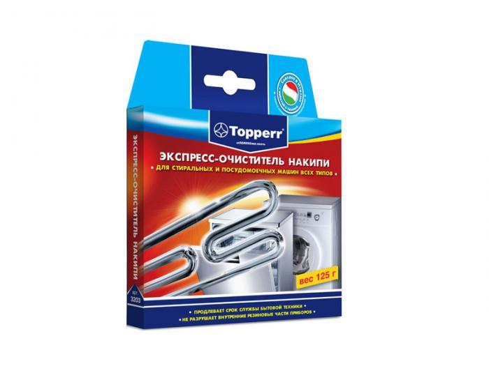 Аксессуар Очиститель накипи для стиральных и посудомоечных машин Topperr 3203 - фото 1 - id-p219446321