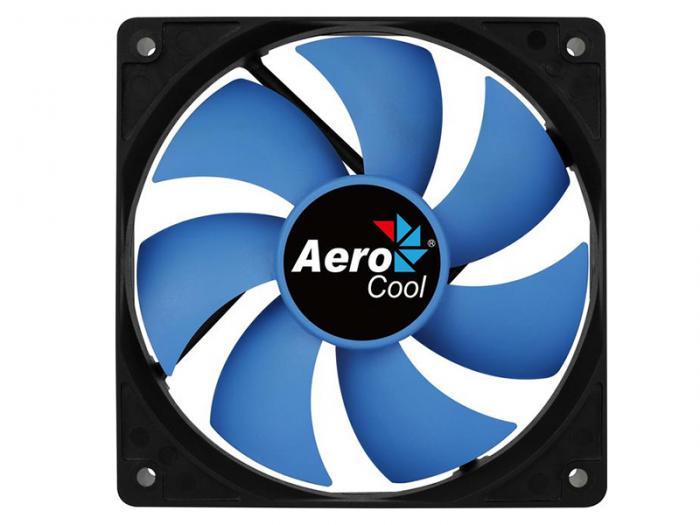 Вентилятор AeroCool Fan Force 12 PWM 120mm Blue Blade 4718009158023 - фото 1 - id-p219071979