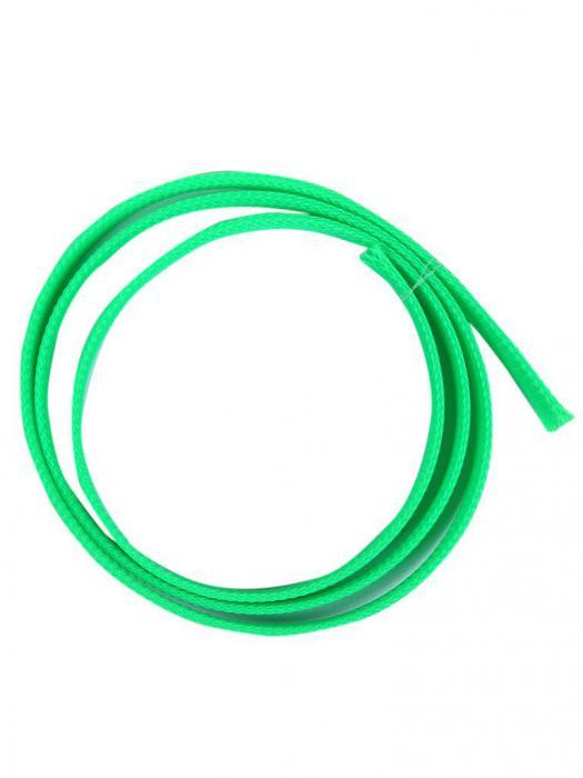 Оплётка для кабелей Phobya Flex Sleeve 10mm 1m UV Green 93031 - фото 1 - id-p219071985