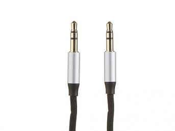 Аксессуар Baseus Yiven Audio Cable M30 Jack 3.5mm - Jack 3.5mm 1.5m Silver-Black CAM30-CS1