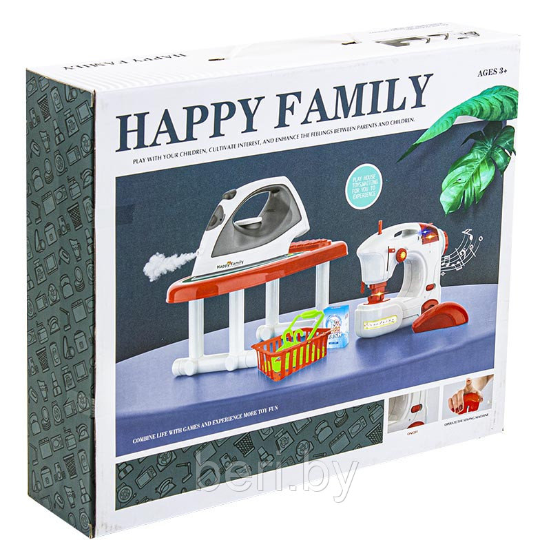 LS8418K Утюг с аккумулятором, настольный, Happy Family - фото 4 - id-p219508132