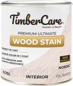 Состав для создания винтажной поверхности TimberCare Wood Stain Nordic cкандинавский белый