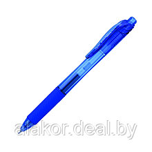 Ручка-роллер автоматическая Pentel "EnerGel-X", синий 0.5мм, корпус синий