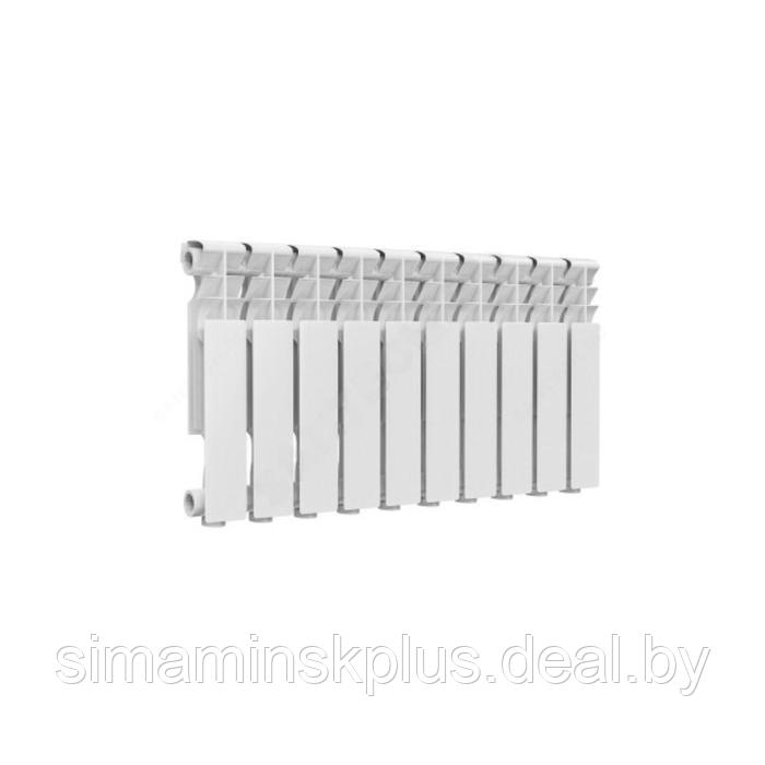 Радиатор алюминиевый Ogint Delta Plus RAL 9016, 1030 Вт, 350 х 78 мм, 10 секций, белый - фото 1 - id-p219512533