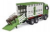 Игрушка Bruder Автомобиль для перевозки животных Scania 03548, фото 4